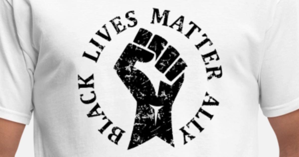 blm ally t shirt